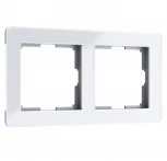 Рамка на 2 поста Acrylic (белый) Werkel W0022701 (a059314)