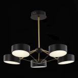 Потолочная люстра на штанге Valle SLE6005-402-05 Evoluce (LED, 220V, пульт управления)