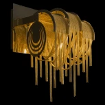 Настенный светильник Loft It Volver 10404W/A GD (220V, подвески)