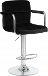 Стул барный KRUGER ARM (черный велюр (MJ9-101))