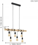 Подвесной светильник Eglo Townshend 95499