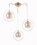 Подвесной светильник Rivoli Marti 9007-203 (220V, на проводе, шарики, кольцо)