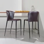 Стул полубарный Albert, кожа коричневый Top Concept ALBERT 2000000000183