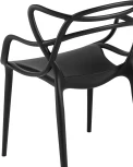 Стул Masters (Мастерс) пластик черный УТ000035598