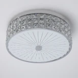 Потолочный светильник круглый Citilux Портал CL324131 (220V, хрусталь K9, звезды)