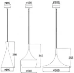 Подвесной светильник Dairy Light Beat Fat ImperiumLoft 40,283 (74578-22) (220V, на проводе)