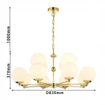 Подвесная люстра Favourite Undine 2811-12P