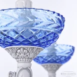 Подвесная люстра Bohemia AL7801 AL78101/16+8+8/300/3d B WMN P Aquamarine/M-1F