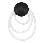 Настенный светильник с гибким неоном ST Luce Sagrato SL6102.411.30 Черный/Белый LED 1*30W 3000K (220V)