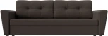 Диван прямой Амстердам Лайт (Коричневый/Рогожка) Лига Диванов арт.121133