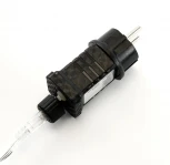 Светодиодная гирлянда Feron CL28 48606 занавес Водопад 3*3м + 3м 220V синий, статичная, c питанием от сети, прозрачный шнур