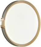 Настенно-потолочный светильник Sonex Favemo Grey 7654/DL пластик/белый/серый/золотой LED 48Вт 4000К D405 IP43 (220V, круглые)