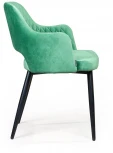 Стул с подлокотниками William,бархат нефритовый Top Concept WILLIAM 2000000000619