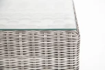 Журнальный столик из искусственного ротанга, цвет серый 4SIS Боно YH-S4005G gray
