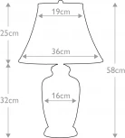 Настольная лампа Elstead Goldthistle GOLD-THISTLE-TL (220V)
