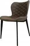 Стул КЛОД, цвет Kiprus-04 Коричневый, искусственная замша / черный каркас М-City