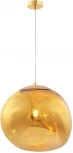 Подвесной светильник Crystal Lux MALAGA SP1 D360 GOLD (на проводе)