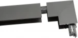 Коннектор для магнитных шинопроводов, угловой. внутренний. UBX-MM21/35 BLACK