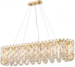 Подвесная люстра хрустальная Favourite Infinity 4721-18P (220V, на тросе)
