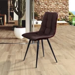 Стул UNO, бархат антрацит 14 / чёрный конус Top Concept UNO 74697