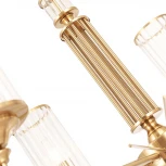 Подвесная люстра Crystal Lux GLORIA SP6 BRASS (220V, на цепи)