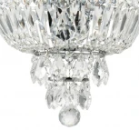 Подвесная большая люстра Osgona Classic 700164 (220V, хрусталь, подсвечник, свеча)