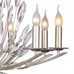 Подвесная люстра Favourite Feerie 1932-9P (220V, хрусталь, на цепи, подсвечник, свеча)