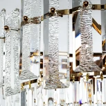 Бра Arte Lamp Nicoletta A1052AP-2GO (220V, хрусталь, подвески)