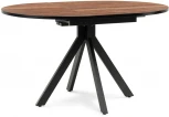 Деревянный стол Woodville Бетина дерево / черный 504208