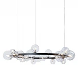 Подвесной светильник Loft IT Molecule 10023/850 (220V, на тросе, шарики, кольцо)