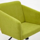 Кресло MILAN хром флок , олива, 23 Tetchair 13949