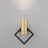 Спот Eurosvet Turro 20091/1 LED черный/ золото (220V)