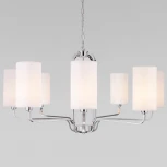 Умная подвесная люстра Eurosvet Purezza 60128/8 хром