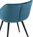 Стул Stool Group Мэйсон велюр пыльно-синий УТ000035802