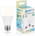 Лампа светодиодная Лон A60 15W 4000K Ambrella Bulbing 601504
