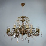 Подвесная люстра Ambiente by Brizzi Alicante 8888/8+8 PB Tear Drop