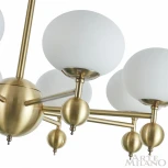 Потолочная люстра на штанге Arte Milano 270307/8 GD (220V, шарики)