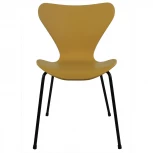 Стул Seven белый с хромированными ножками