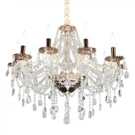 Подвесная люстра Omnilux Gadoni OML-74803-10 (220V, подвески, на цепи, подсвечник, свеча)