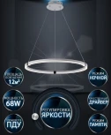 Подвесной светильник Seven Fires Derbi SF5045/1P-WT-CR