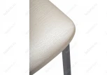 Стул Woodville на металлокаркасе Bozanak жемчуг / крокодил искусственная кожа / светлый мусс 454010