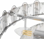 Потолочная люстра каскадная хрустальная Arte Milano Sorrento-8109 378109/7/470 CR (220V)