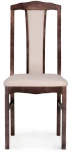 Деревянный стул Woodville Гроджин бежевый / орех 528934