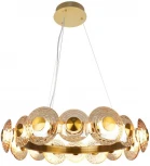 Подвесная люстра Favourite Claros 4641-16P (LED, 220V, на тросе, круглые)