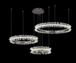 Подвесной светильник светодиодный с пультом Kink Light Лаура 08246,12PA (регулировка яркости, 220V, на тросе, кольцо)