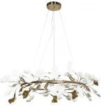 Подвесная люстра Loft It Fleur 10124/8 (220V, на тросе, цветы, кольцо)