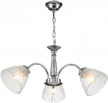 Подвесная люстра Escada Freesia 658/3PL Chrome (220V, подвески, на цепи)