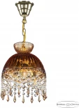 Подвесной светильник Bohemia 5478 5478/22 G Amber/M-1G Drops K721