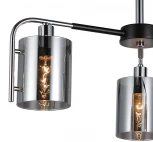 Потолочная люстра на штанге Escada Elegant 671/3P Chrome (220V, круглые)