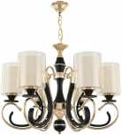 Подвесная люстра Arte Milano Florentia-2237 302237/6 Bk/Gd (220V, на цепи)